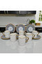 Sudedi Black Line 6-Person Coffee Cup Set - 90 ml
