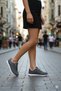 Women's Smoked Pink Lace-Up Casual Comfortable Sole Comfortable Soft Walking Daily Sneaker Sports Shoes - 5