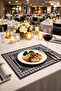 Ekol Series 6-Piece Faux Leather American Service Set