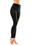Women's High Waist Basic Stretch Leggings Black White Gray Daily Sports Combed Cotton Leggings - 5