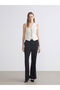 New Season V-Neck Striped Linen Blend Women's Classic Vest - S5Qb38Z8 - 4