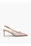 Women Mesh Embellished Heel Shoes - 3