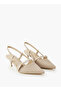 Women Monogram Print Slingback Shoes - 2