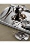 Premium Venus Platinum Handle Plain 40 Piece Tea Set 304 Quality Stainless Steel Dowry, Guest, Daily Use - 3