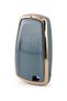 Bmw 1 3 5 7 Series X1 X3 X4 X5 F10 F15 F16 F20 F30 F18 F25 M3 M4 Key Case Cover Gray Gold - 3