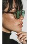 Toms V7 |   Sunglasses Soft Color Trend Model Leopard Frame Green Glass Color 58 Ekartman - 4