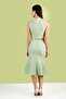 Linen Fitted Skirt and Crop Waist Top Co-Ord Set - 4