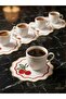 Premium 6-Pack Cocktail and Coffee Under-Serviettes Red Cherry Series - 4