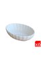 Bone Luz Cream Oval Boat 14.5X10X3.5Cm 6 Pieces Bnlzf15Oks00