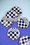 Tabak Evi Porcelain Spotty Pie Plate 19.50cm Sp2 6 Person 6 Pieces - 2