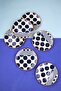 Tabak Evi Porcelain Spotty Pie Plate 19.50cm Sp2 6 Person 6 Pieces