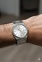 Modern Men's Wristwatch |   42mm Steel Case, Steel Band, Waterproof - 4