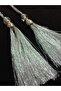 Dark Silver Color Truck,Car Rearview Mirror Fringed Tassel