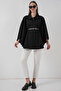 Women's Belt Detailed Cashmere Poncho - 3