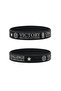Volleyball Silicone Bracelet Set of 2