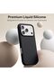 Slim Liquid Silicone Cover, Lightweight Soft Touch Grip, Shockproof case for iphone 17 Pro Max 6.9" - 4