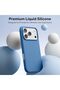 Slim Liquid Silicone Cover, Lightweight Soft Touch Grip, Shockproof case for iphone 17 Pro Max 6.9" - 4