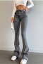 Liana Smoky Flared Leg Jeans High Waist Flared Jeans Shaping (Extra Comfortable) - 4