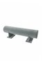 Medium Size Suede Fabric Gray Color 40 cm Pedestal Crown Stand - 2