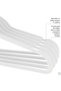 Non-Slip Velvet Hangers with 360° Swivel Hook for Coats, Jackets, Shirts, Dresses & Pants - 4
