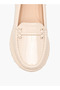 Women Metal Accent Loafers - 4