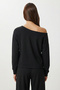 Open Shoulder Modal Top and Bottom Set - 8