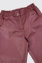 Baby Girl Silvery Burgundy Trousers - 3