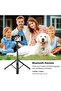 Selfie Stick Tripod 60 inch/152cm Extendable Phone Tripod Alloy Camera Stand Bluetooth Remote - 3