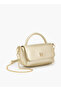 Top Handle Crossbody Bag with Detachable Chain Strap - H 13 x W 17 cms - 3