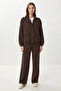 Modal Top and Bottom Set with Flap Pockets - 3