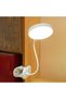 USB Rechargeable LED Desk Lamp with Clip & Flexible Gooseneck