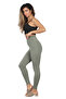Ultra Thermalhigh Waist Interlock Fleece-Lined Micro Fabric Inside. Thick Warm Leggings Model for Cold Weather.