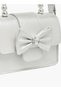 Bow Applique Crossbody Bag with Pearl Handle Ramadan Collection - H 11 x W 15 x D 5 cms - 4