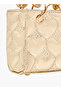 Heart Quilted Crossbody Bag with Chain Strap - H 11 x W 12.5 cms - 6