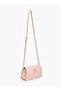 Textured Crossbody Bag with Adjustable Shoulder Strap - H 12 x W 22 cms - 2