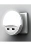 Lunetta Socket Night Light Usb-2.1A With Sensor - 4