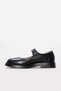 Black Inside and Outside Genuine Leather Belted Tipu Sole Casual Women's Shoes Tg09210261664 - 3