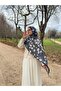 Royal Bambi Gazelle Patterned Cotton Soft Shawl Ps218 - 6