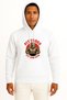 Hooded Pıttdogs Fit and Gym Chest and Back Printed Unisex Sweatshirt