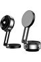 Vacuum Double-Sided Magnetic Car Phone Holder | Foldable Car Mount | 360° Rotating Suction Mob