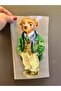 Iron-On Green Jacketed Bear Transfer Print Arma 25X11 cm - 4