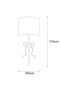 Black Metal Sconce E27 Compatible 28X15X57 cm Wall Lighting Living Room - 5