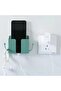 Wall Mount Phone Holder 4-Pack, Adhesive Phone Charging Stand & Remote Control Organizer - 2