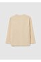 Children'S Beige Pure Cotton Regular Fit T-Shirt - 2