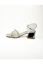 95 Silver Stone Girls' Evening Dress Shoes - 3