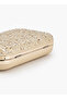 Embellished Clutch with Chain Strap - H 12 x W 19 cms - 6