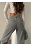 High Waist Full Fit Leg Cut Tube Leg Jeans - 4