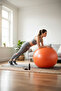 Pilates Ball 65 cm Pilates Ball Inflation Pump 8 Color Options - 2