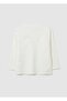 Children'S T-Shirt In Pure White Cotton Regular Fit - 2