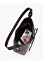 Monogram Print Shoulder Bag with Adjustable Strap - H 22.5 x W 26 cms - 7